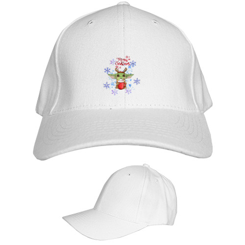 Kids' Baseball Cap 6-panel - MERRY CHRISTMAS БЕБІ ЙОДУ - Mfest