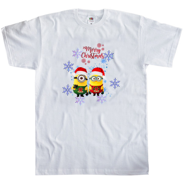 Kids' T-Shirt Fruit of the loom - Різдвяні Міньйони - Mfest