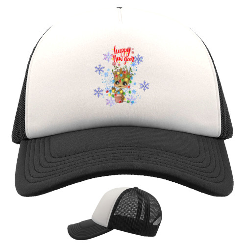 Trucker Cap - Happy new year Грут - Mfest