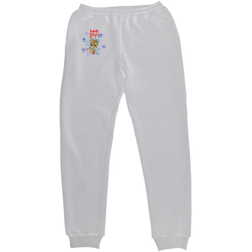 Kids' Sweatpants - Happy new year Грут - Mfest