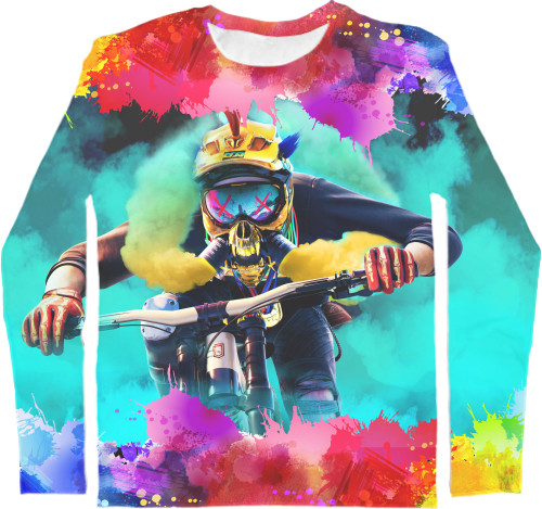 Kids' Longsleeve Shirt 3D - Riders Republic - Mfest