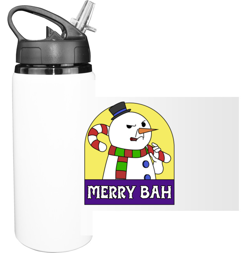 Sport Water Bottle - Merry bah - Mfest