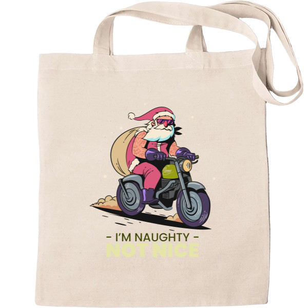 Tote Bag - I’M NAUGHTY NOT NICE - Mfest