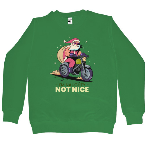 Women's Premium Sweatshirt - I’M NAUGHTY NOT NICE - Mfest