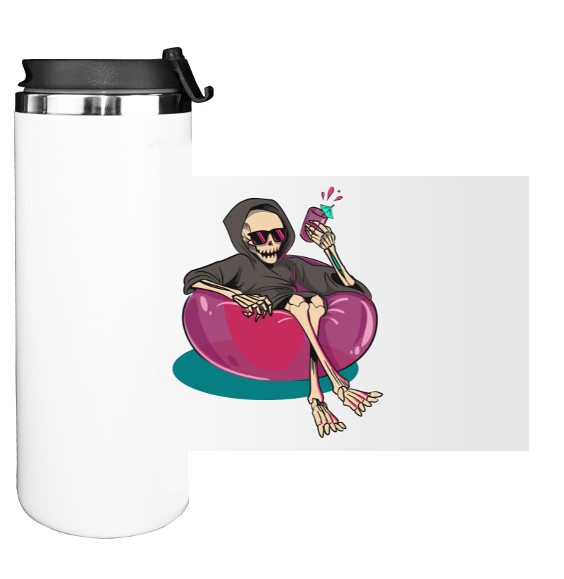 Water Bottle on Tumbler - Склет із коктейлем - Mfest