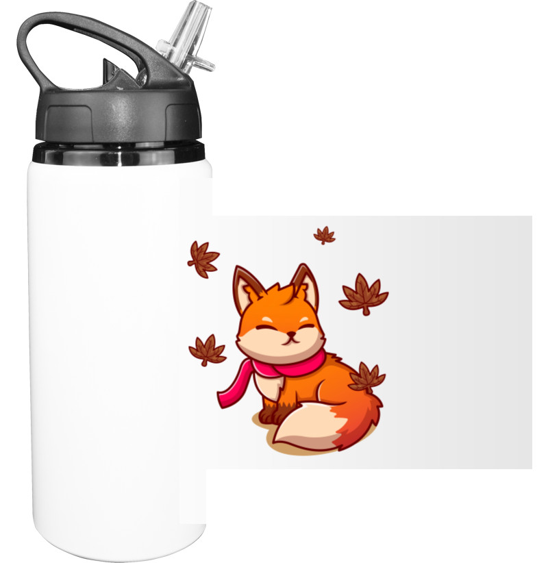 Sport Water Bottle - Милий лисеня - Mfest