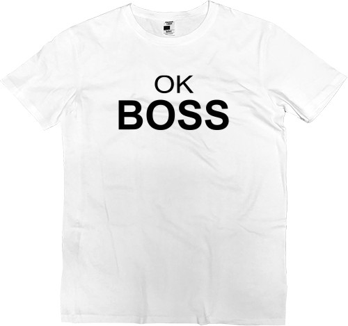 Футболка Преміум Дитяча - OK BOSS - Mfest