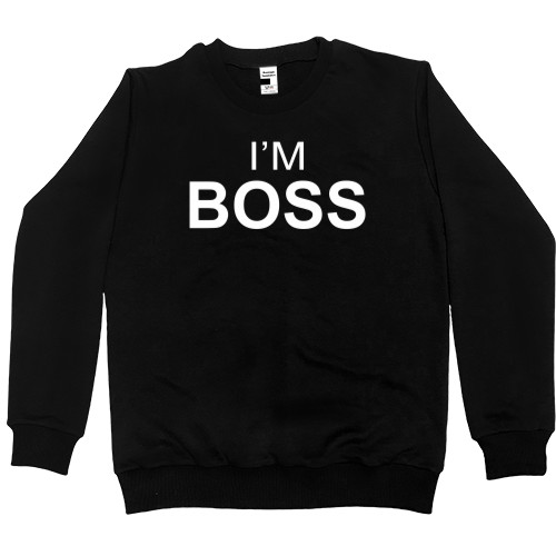 Women's Premium Sweatshirt - I'M BOSS - Mfest