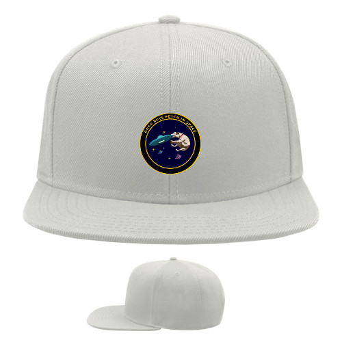 Snapback Baseball Cap - GOOD BOYS FETCH IN SPACE - Mfest