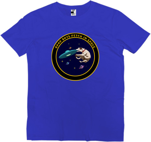 Kids' Premium T-Shirt - GOOD BOYS FETCH IN SPACE - Mfest