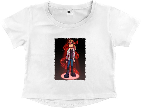 Women's Cropped Premium T-Shirt - METAL FAMILY 2 - Mfest