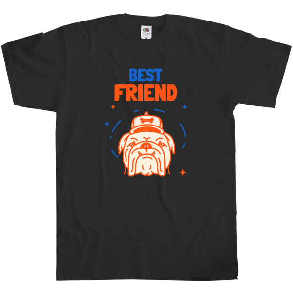 Kids' T-Shirt Fruit of the loom - BEST FRIEND - Mfest