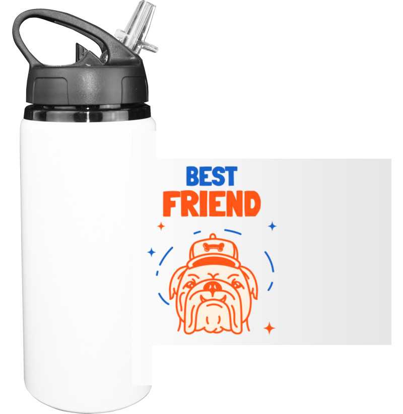 Sport Water Bottle - BEST FRIEND - Mfest