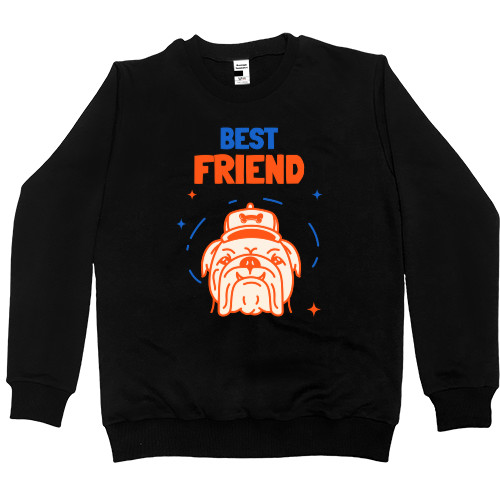 Світшот Преміум Жіночий - BEST FRIEND - Mfest