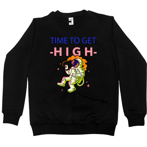 Kids' Premium Sweatshirt - TIME TO GET HIGH - Mfest