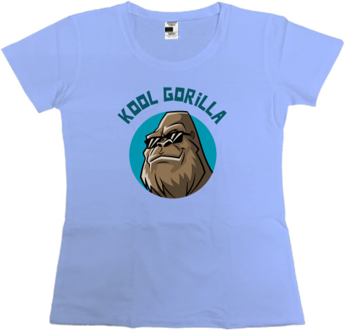 Women's Premium T-Shirt - KOOL GORILLA - Mfest