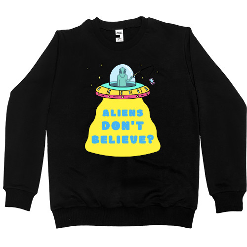 Kids' Premium Sweatshirt - ALIENS DON'T BELIEVE? - Mfest