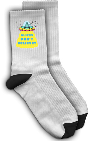 Socks - ALIENS DON'T BELIEVE? - Mfest