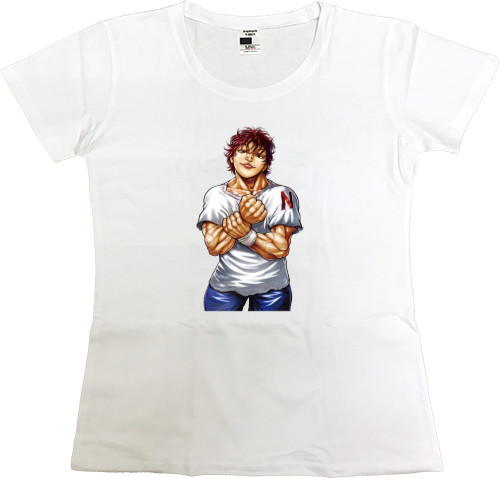 Women's Premium T-Shirt - Baki Hanma - Mfest