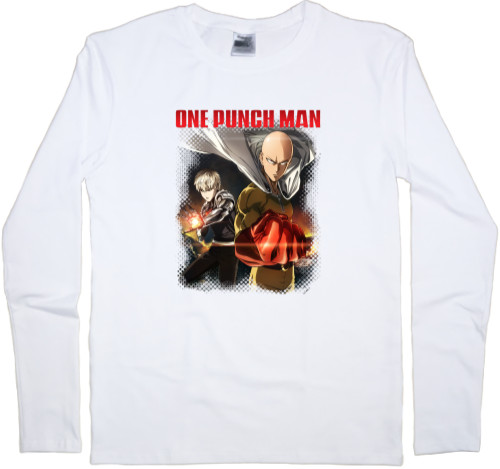 Футболка з Довгим Рукавом Чоловіча - One Punch Man - Mfest