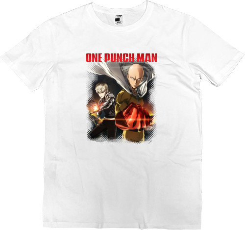 Футболка Преміум Чоловіча - One Punch Man - Mfest