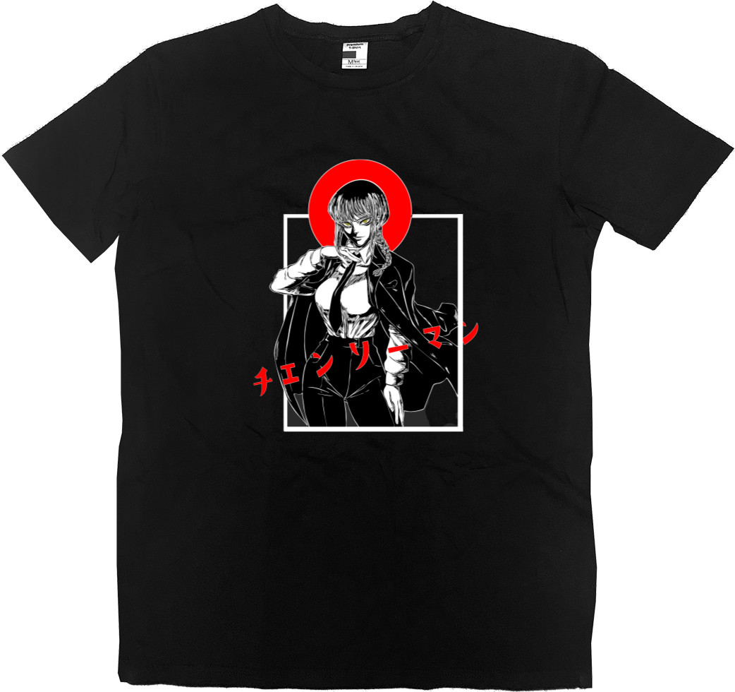 Men’s Premium T-Shirt - Makima Chainsaw Man - Mfest