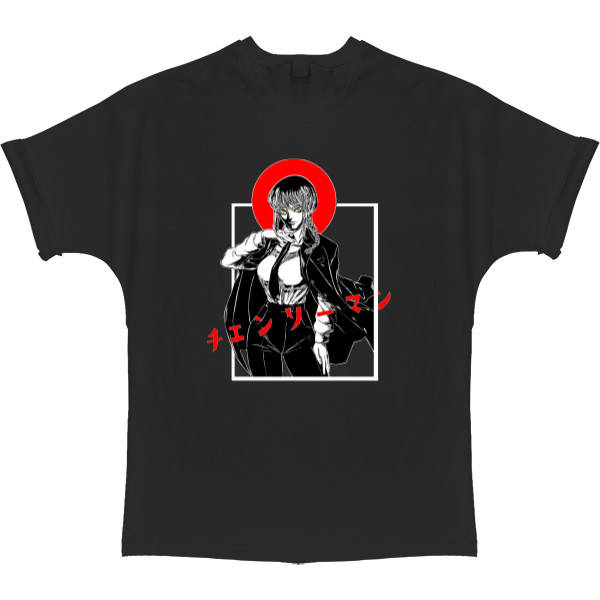 T-shirt Oversize - Makima Chainsaw Man - Mfest