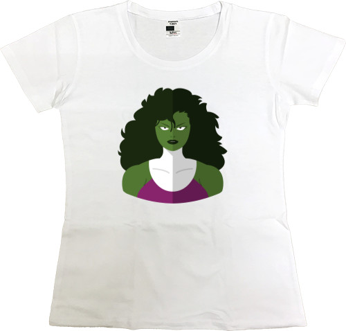 Women's Premium T-Shirt - SHE-HULK 2 - Mfest