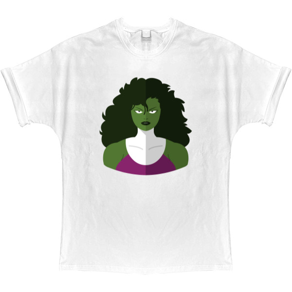 T-shirt Oversize - SHE-HULK 2 - Mfest