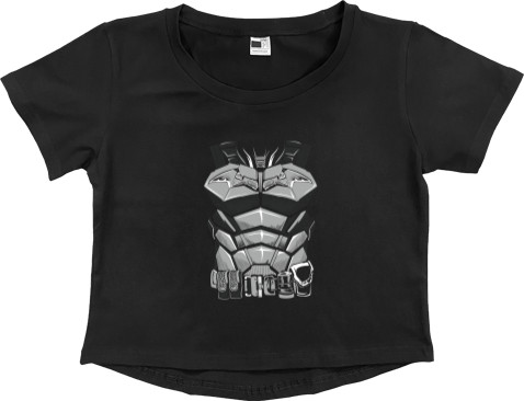 Women's Cropped Premium T-Shirt - Batman 21 - Mfest