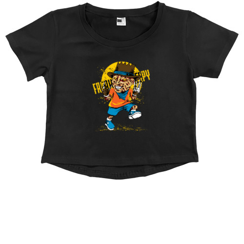 Kids' Premium Cropped T-Shirt - Хелловін 23 - Mfest