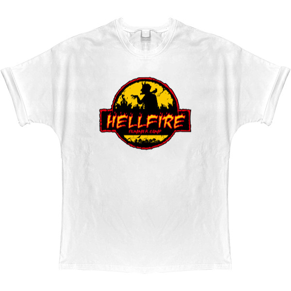 T-shirt Oversize - Hellfire - Mfest