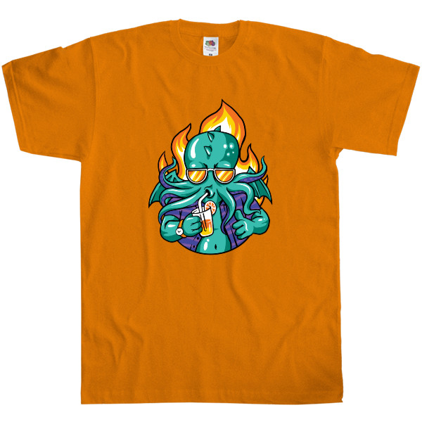 Kids' T-Shirt Fruit of the loom - Модний восьминіг - Mfest