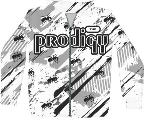 Худи на молнии 3D Унисекс - The prodigy 6 - Mfest