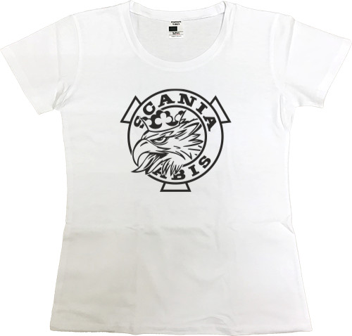 Women's Premium T-Shirt - Scania 2 - Mfest