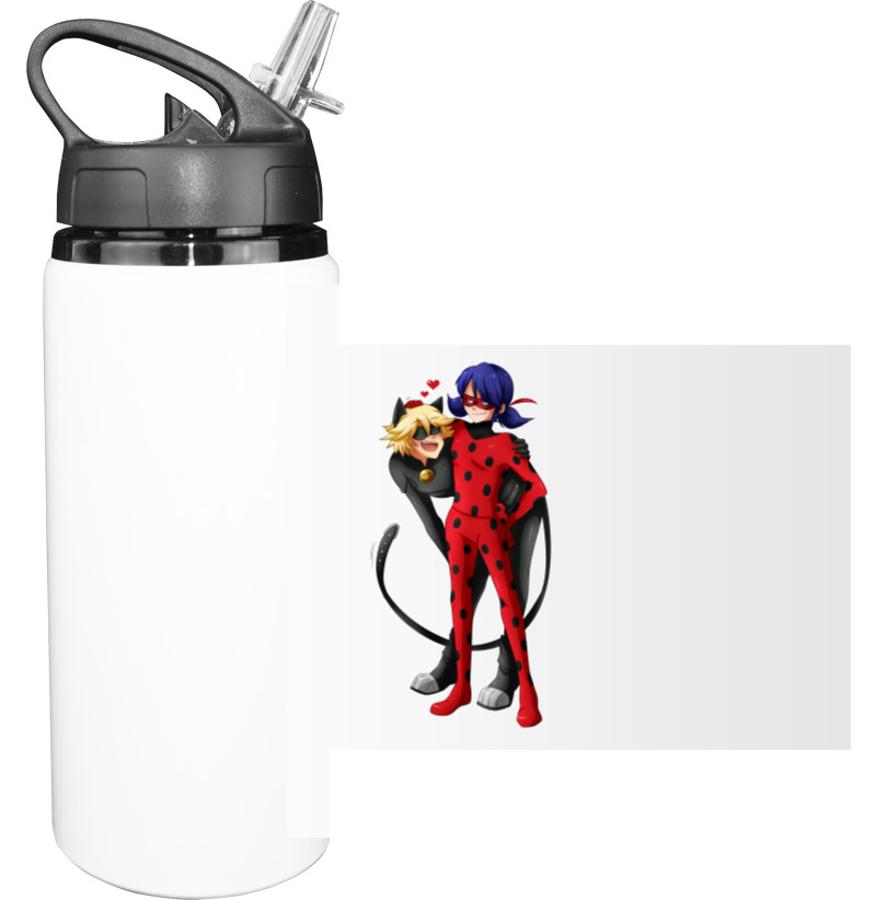 Sport Water Bottle - Леді Баг та Супер-Кіт - Mfest