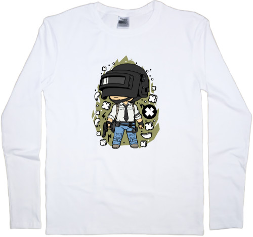 Men's Longsleeve Shirt - Pubg - Mfest