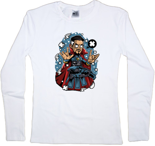 Women's Longsleeve Shirt - Doctor Strange 8 - Mfest