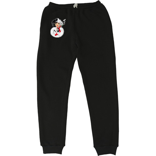 Women's Sweatpants - Круэлла 4 - Mfest