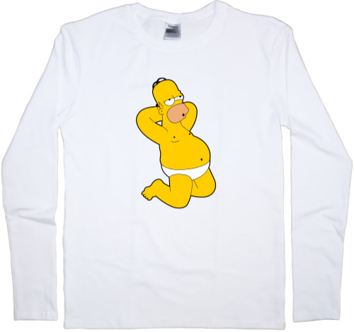 Men's Longsleeve Shirt - Simpson - Mfest