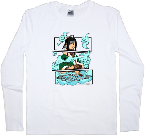 Men's Longsleeve Shirt - Neji Hyuga - Mfest