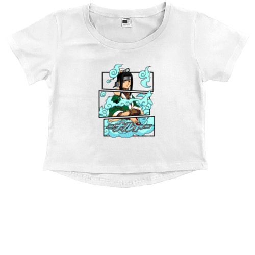 Kids' Premium Cropped T-Shirt - Neji Hyuga - Mfest