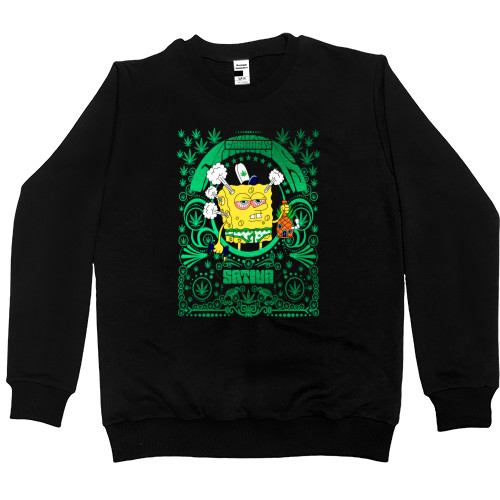 Women's Premium Sweatshirt - Cannabis Губка Боб - Mfest