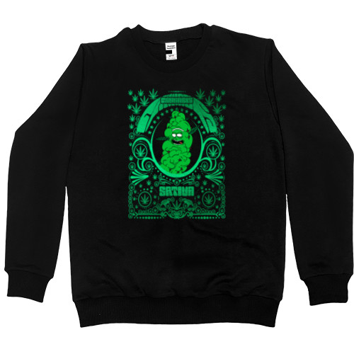 Men’s Premium Sweatshirt - Rick Cannabis - Mfest