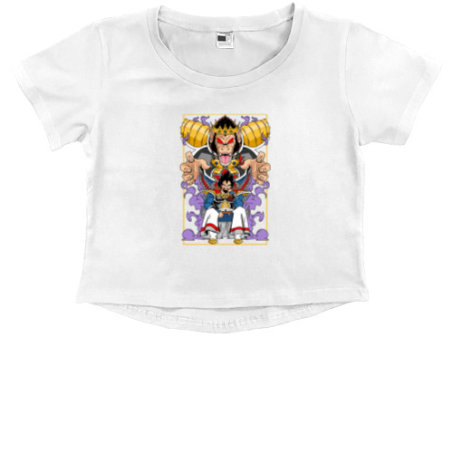 Kids' Premium Cropped T-Shirt - Master Roshi - Mfest