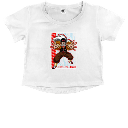 Kids' Premium Cropped T-Shirt - Doctor Gero - Mfest