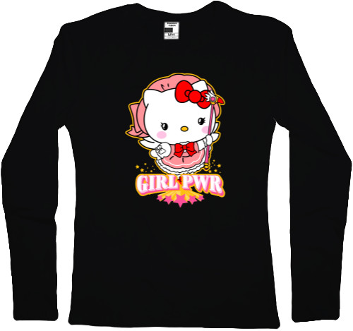 Women's Longsleeve Shirt - Girl power - Mfest