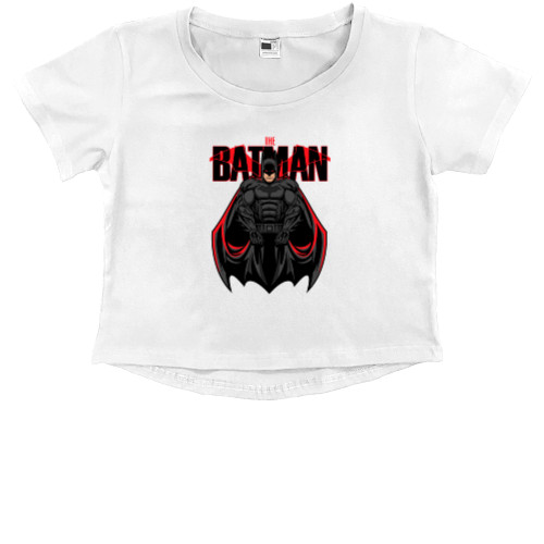 Kids' Premium Cropped T-Shirt - Batman 17 - Mfest