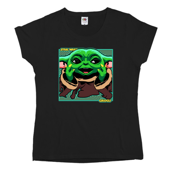 Women's T-shirt Fruit of the loom - Grogu - Mfest