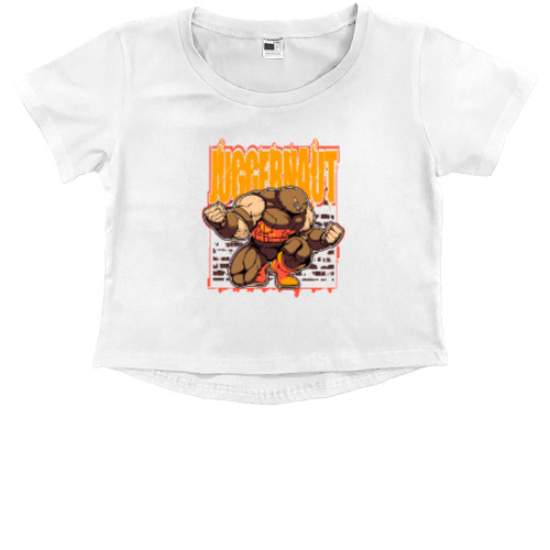 Kids' Premium Cropped T-Shirt - Juggernaut - Mfest